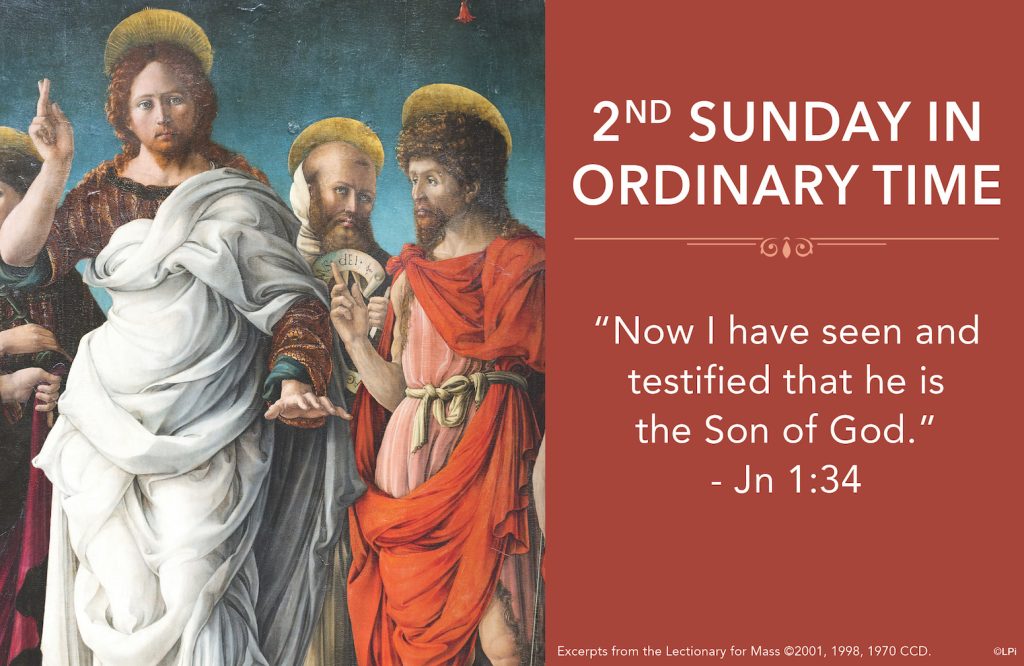 Second Sunday in Ordinary Time January 15, 2023 The Parish of Mary